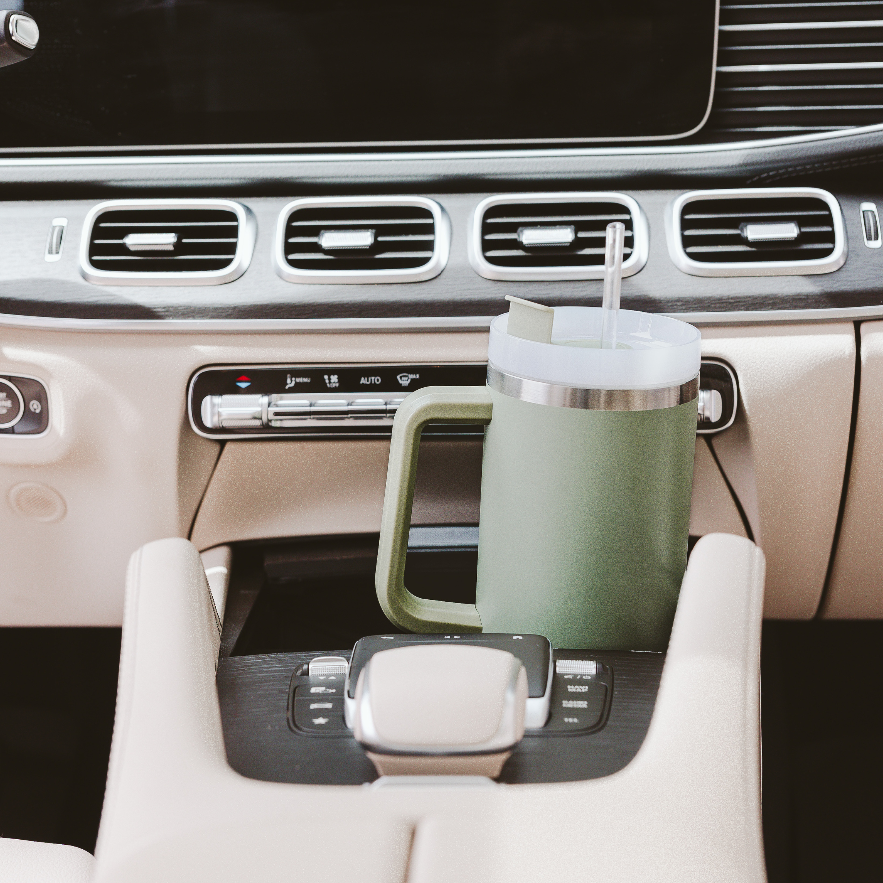 Sage Green 40 oz Travel Tumbler - Fancy That