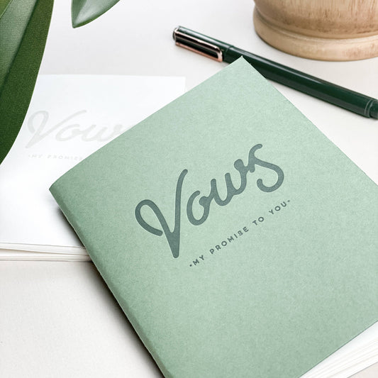 Wedding Vows Set of 2 Pocket Notebooks - Fancy That