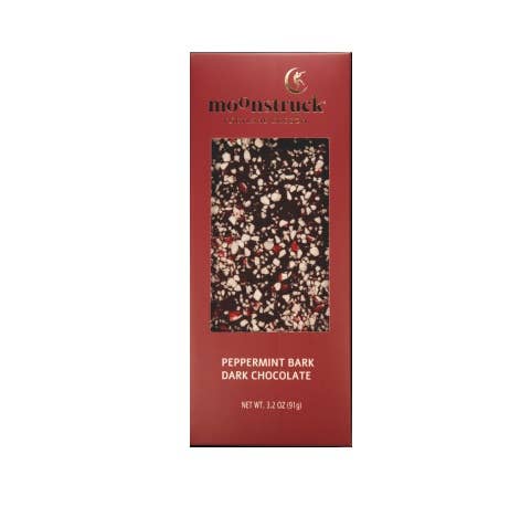 Peppermint Bark Dark Chocolate Bar - Fancy That