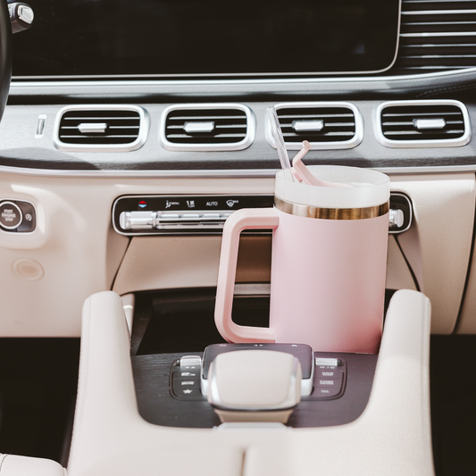 Blush Pink 40 oz Travel Tumbler - Fancy That