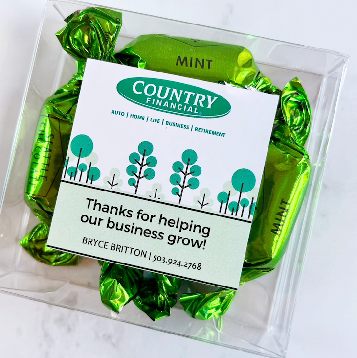 Branded Truffle Gift Box – Custom Client & Referral Gift - Fancy That