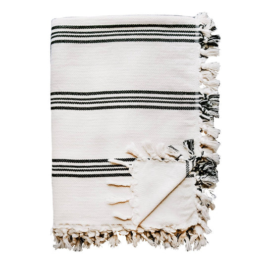 Henley Turkish Cotton Throw Blanket - Fancy That