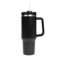 Load image into Gallery viewer, Black 40 oz Travel Tumbler - Fancy That
