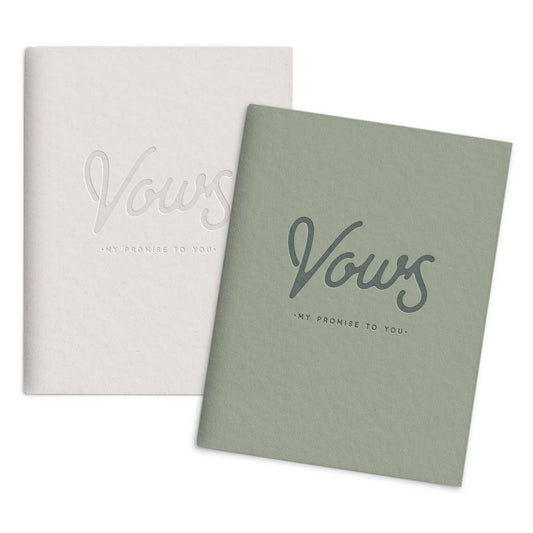 Wedding Vows Set of 2 Pocket Notebooks - Fancy That