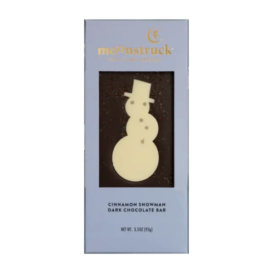 Cinnamon Snowman Milk Chocolate Bar - Fancy That