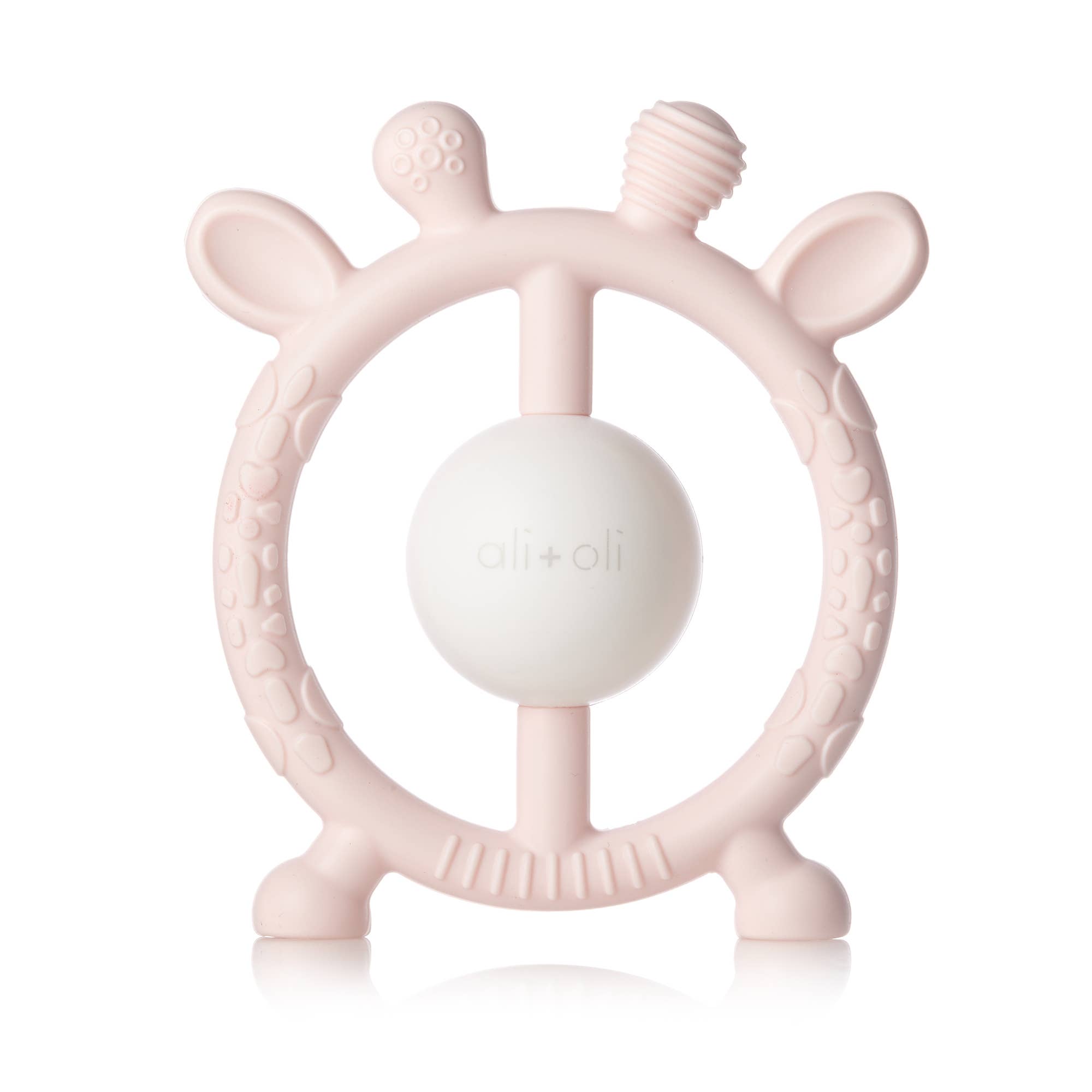 Pink Giraffe Teether & Rattle - Fancy That