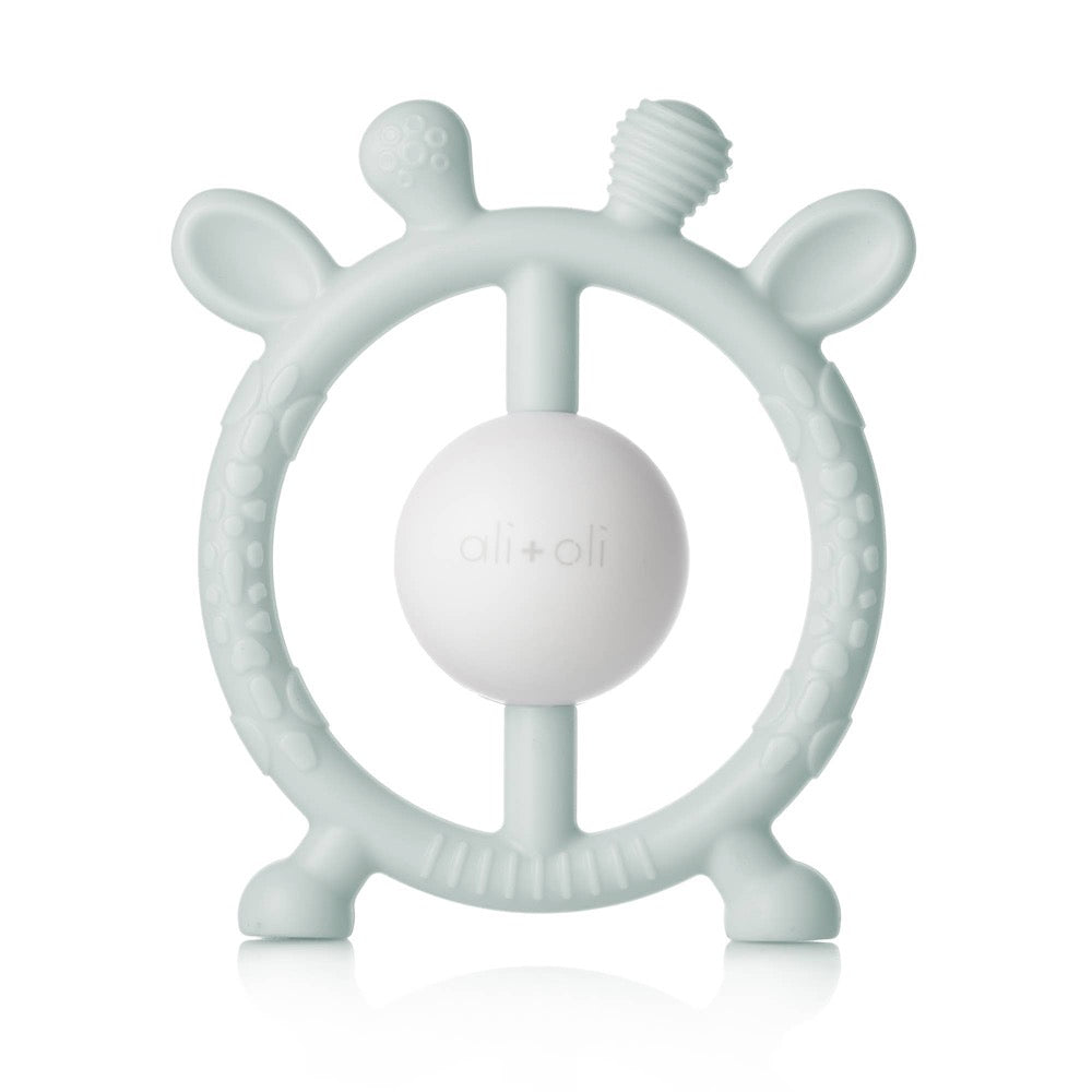 Blue Giraffe Teether & Rattle Food - Fancy That