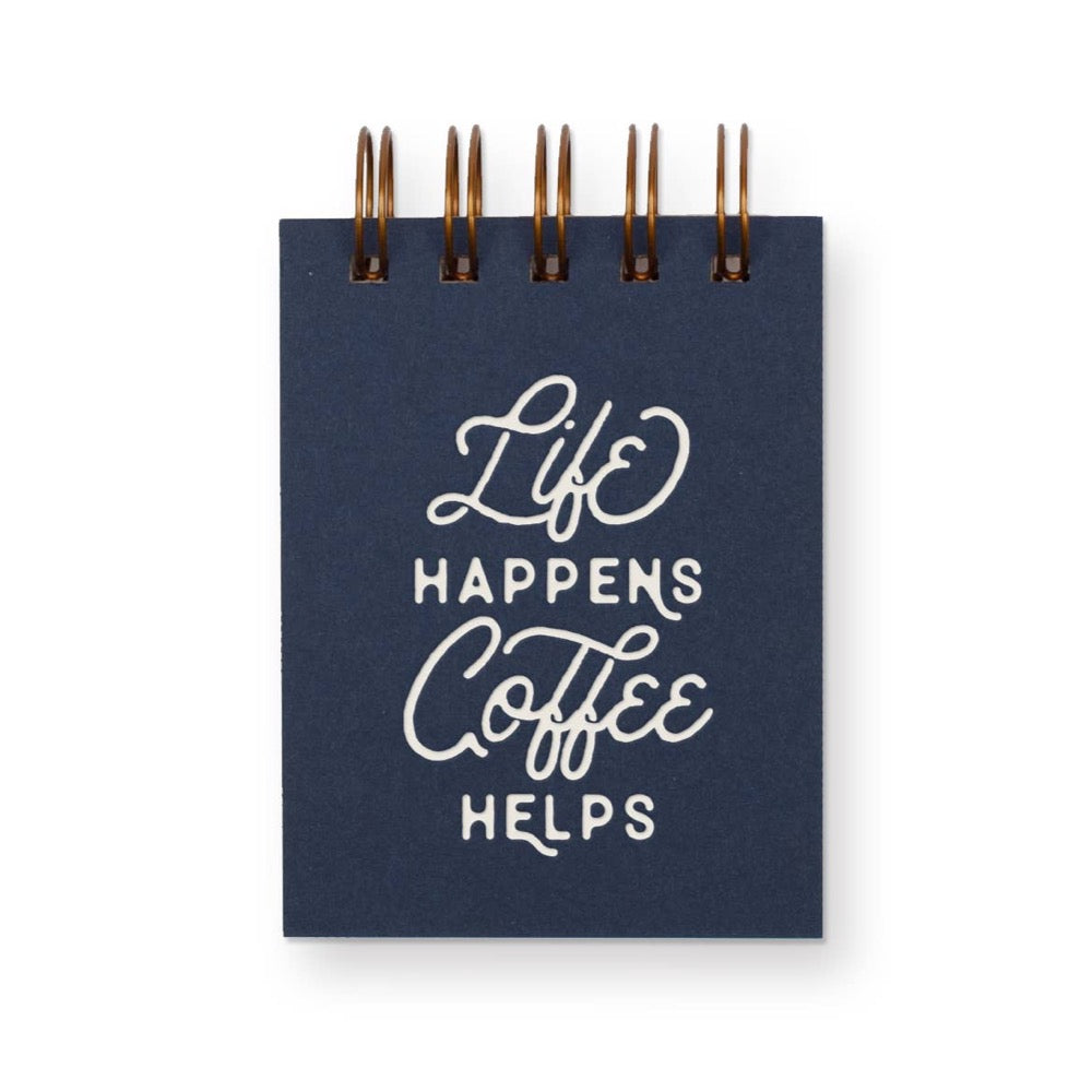 Life/Coffee Mini Notebook - Fancy That