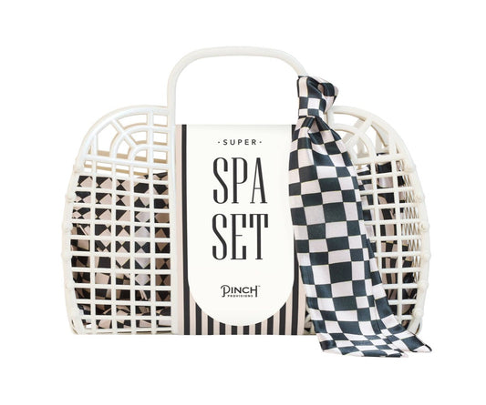 Linen & Black Spa Set - Fancy That