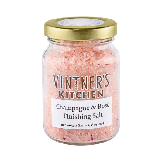 Champagne and Rose Finishing Salt Jar - Fancy That