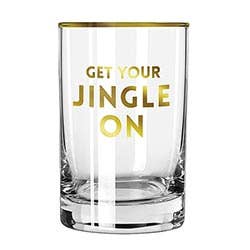 Get Your Jingle On Rocks Glass - Fancy That