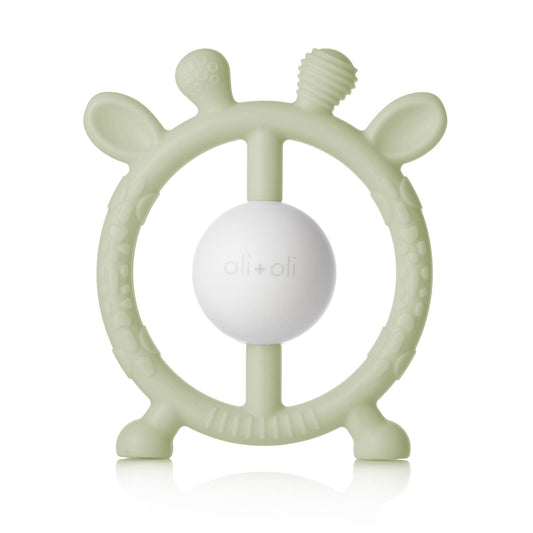 Sage Giraffe Teether & Rattle - Fancy That