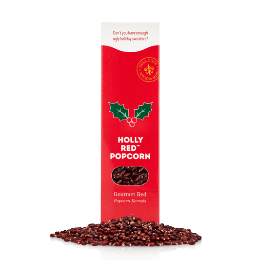 Holly Red Popcorn Kernels - Fancy That