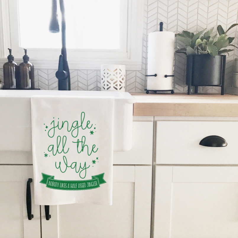 Jingle All The Way Tea Towel - Fancy That