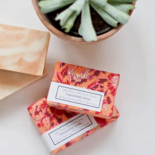 Tangerine Basil Handmade Soap - Fancy That